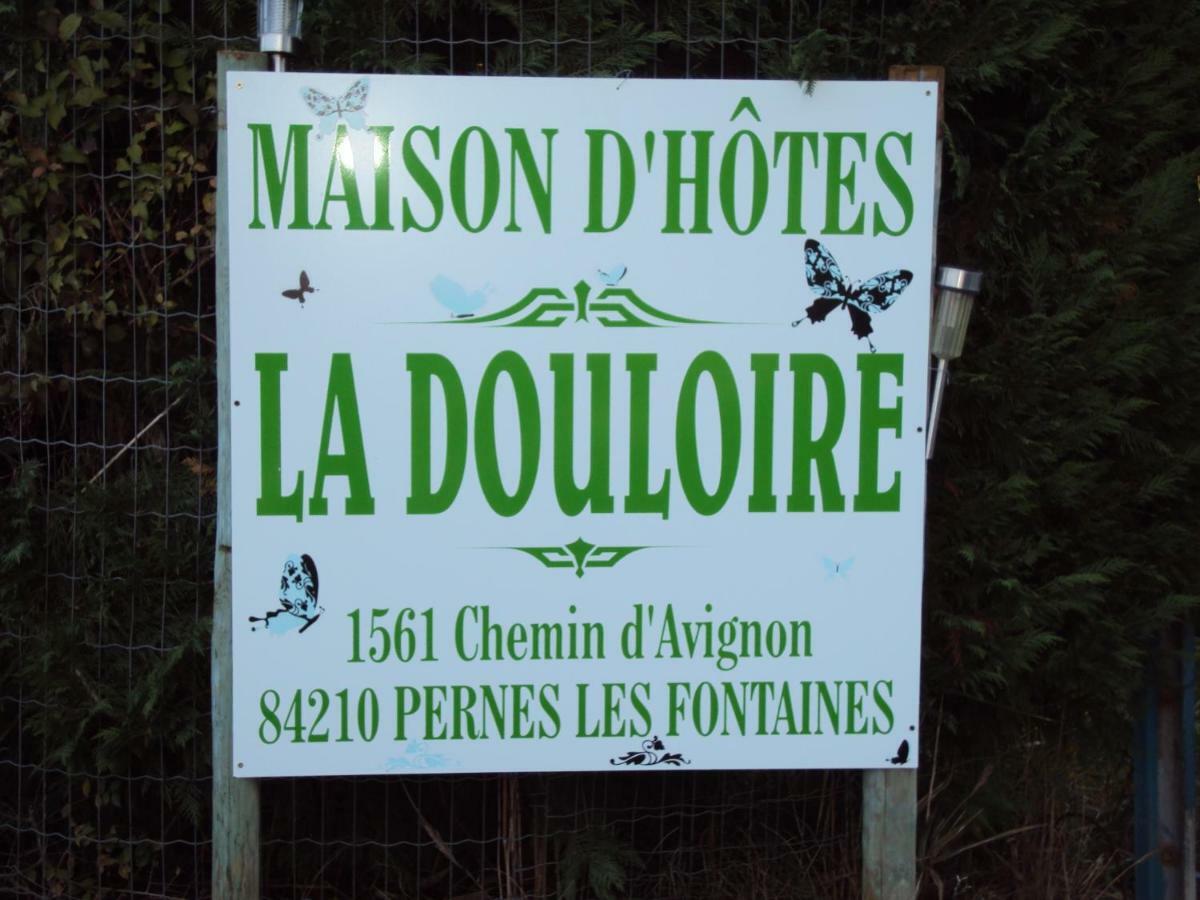 B&B La Douloire Pernes-les-Fontaines Exteriér fotografie